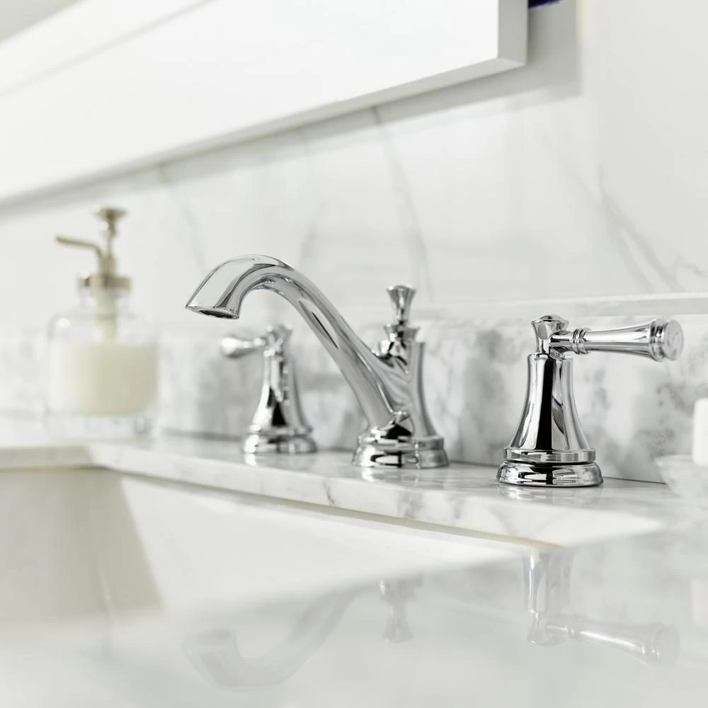 Silverton 8 In. Widespread 2-Handle Bathroom Faucet In Chrome 5 Silverton 8 In. Widespread 2-Handle Bathroom Faucet In Chrome - Image 3