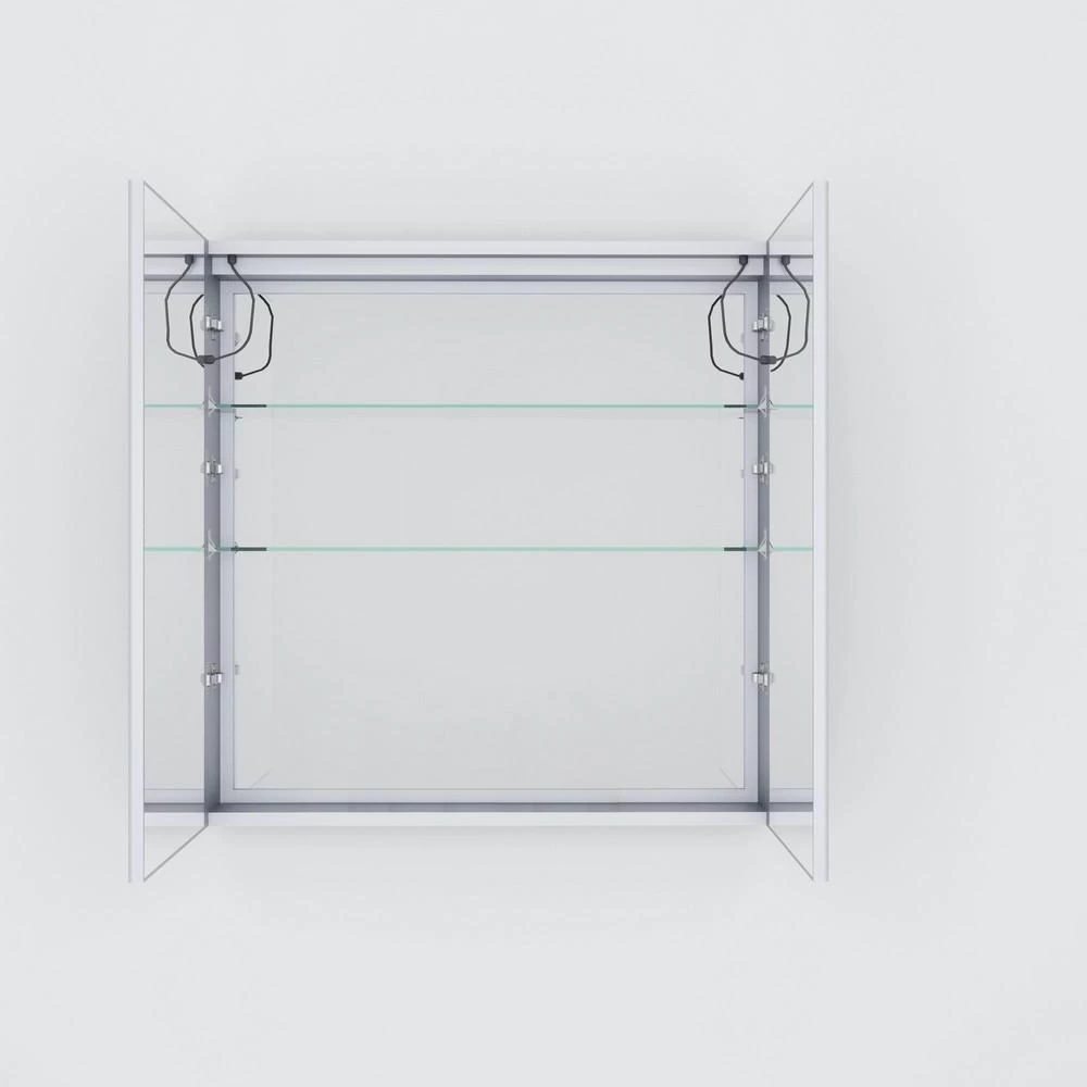 Bracciano 36 In. W. X 36 In. H. Recessed Or Surface-Mount LED Medicine Cabinet With Defogger 6 Bracciano 36 In. W. X 36 In. H. Recessed Or Surface-Mount LED Medicine Cabinet With Defogger - Image 4