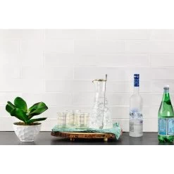 Ivy Hill Tile White 3 In. X 12 In. 8 Mm Matte Ceramic Subway Wall Tile (22-piece 5.38 Sq. Ft. / Box) -Master Lock Store bd72c9683cb698d6d53f2dca2aa3faf1 1800x1800