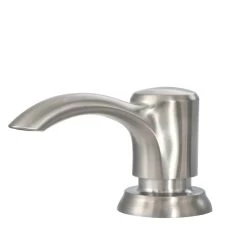 Pasadena Single-Handle Pull-Down Sprayer Kitchen Faucet With Soap Dispenser In Stainless Steel -Master Lock Store be16db47f2ac93f318e9538fffc14479 1800x1800