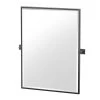 Elevate 32.5 In. X 27.63 In. Framed Rectangle Mirror In Matte Black -Master Lock Store be2d0651a191d455b3743a321d5a0f67 1800x1800