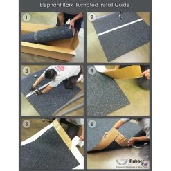 Rubber-Cal "Elephant Bark" Rubber Flooring - 3/16 In. X 4 Ft. X 6 Ft. - Black -Master Lock Store c4f2e9d7 a9f2 4253 a4ef 2ac963c86a97 1.560e4f636cd7161b7e77d87a5c5a3dfe 1800x1800