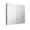 39.50 In. W X 36 In. H X 5 In. D Frameless Recessed Or Surface-Mount Bathroom Medicine Cabinet