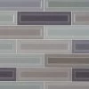 Bond Tile Sphinx Dark Blend 3 In. X 12 In. Ceramic Wall Tile (44 Pieces 10.76 Sq. Ft. / Box)
