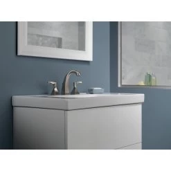 Everly 8 In. Widespread 2-Handle Bathroom Faucet In SpotShield Brushed Nickel -Master Lock Store d00e332bbe152e7d7fb08f56b639c55c 1800x1800