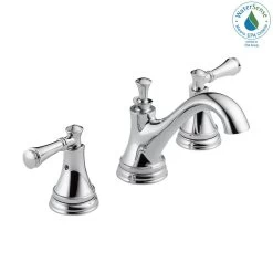 Silverton 8 In. Widespread 2-Handle Bathroom Faucet In Chrome