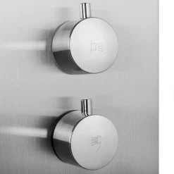 63 In. 2 Massage Spray Shower Panel System In Stainless Steel With Rainfall Shower Head And Shower Wand -Master Lock Store dc48e82631fc7947b2a3e703e72c162d 1800x1800