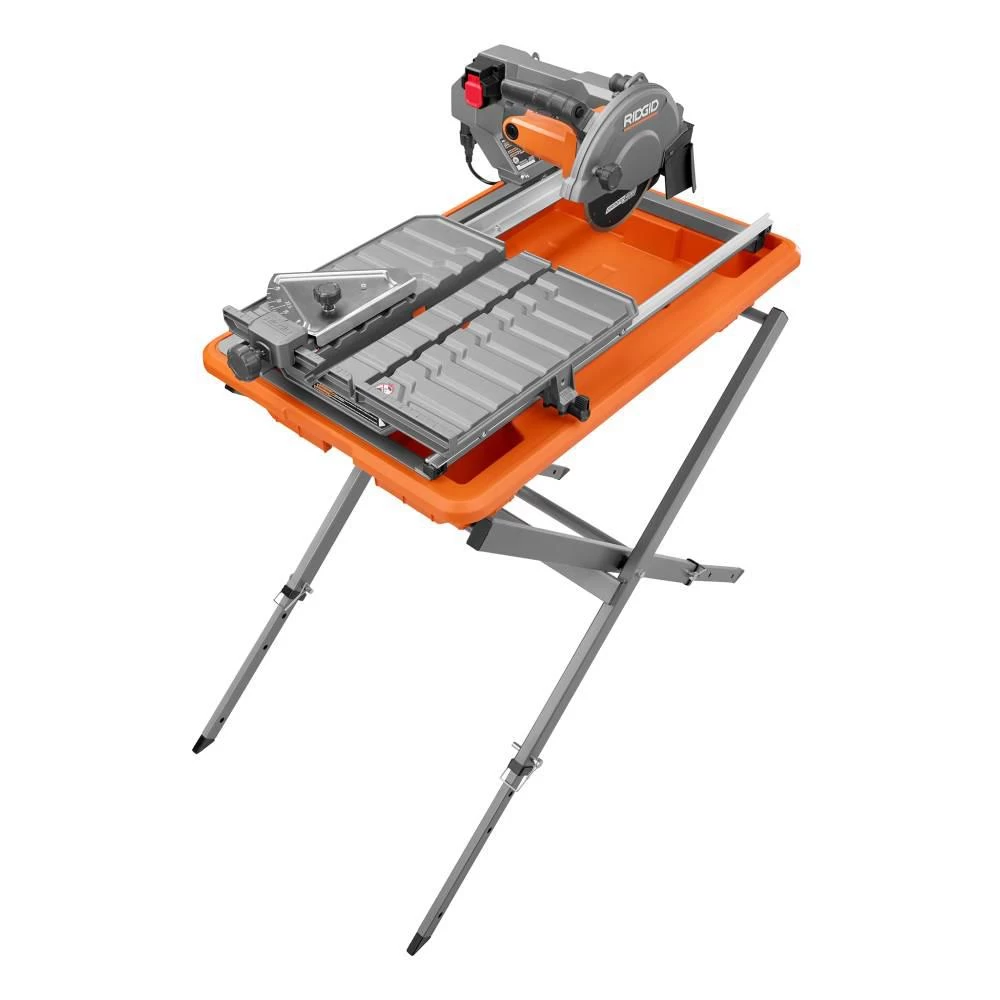 RIDGID 9 Amp Corded 7 In. Wet Tile Saw With Stand 3 RIDGID 9 Amp Corded 7 In. Wet Tile Saw With Stand