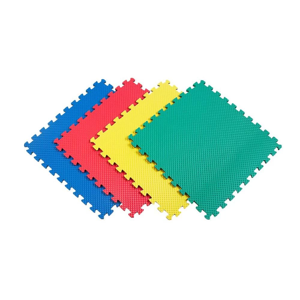 Norsk Multicolor 24 In. X 24 In. EVA Foam Solid Color Multi-Purpose Interlocking Tile (12-Tile) 3 Norsk Multicolor 24 In. X 24 In. EVA Foam Solid Color Multi-Purpose Interlocking Tile (12-Tile)