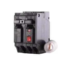 20 Amp Double Pole Ground Fault Breaker With Self-Test