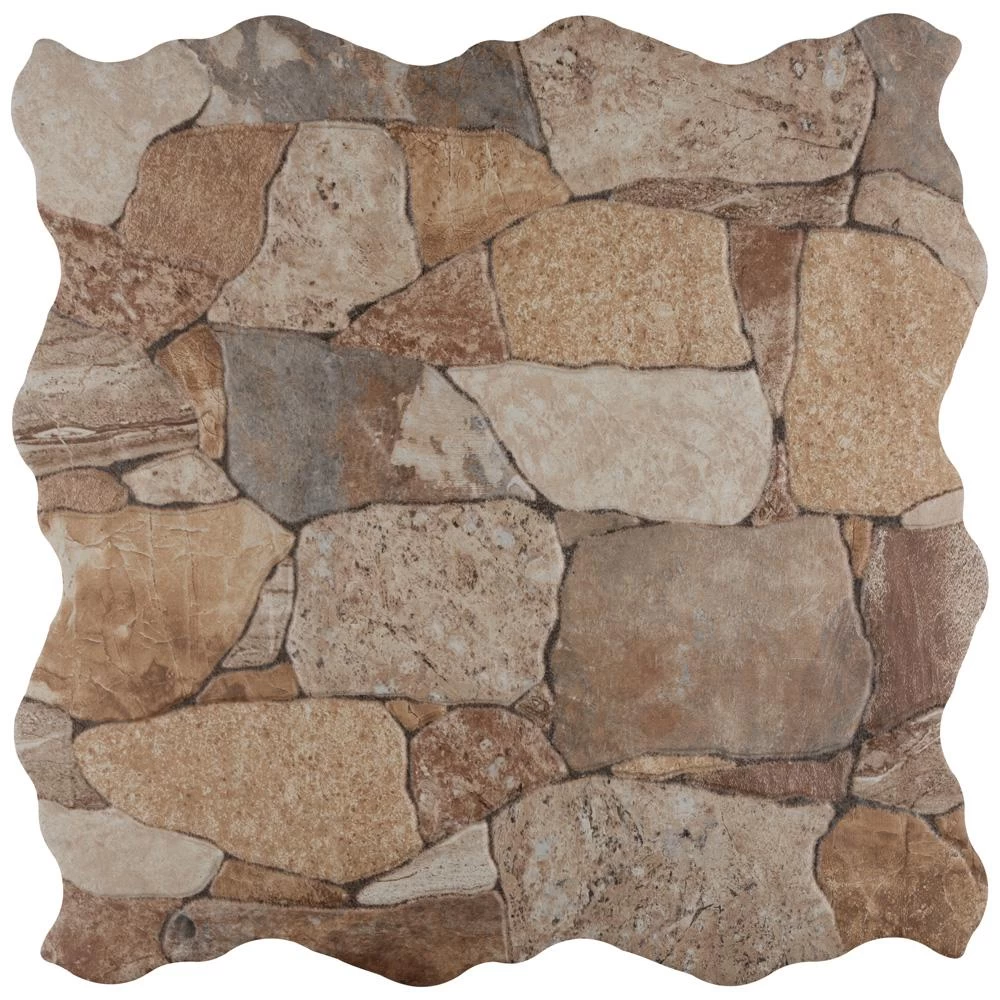 Merola Tile Attica Beige 16-7/8 In. X 16-7/8 In. Ceramic Floor And Wall Tile (14.15 Sq. Ft. / Case) 8 Merola Tile Attica Beige 16-7/8 In. X 16-7/8 In. Ceramic Floor And Wall Tile (14.15 Sq. Ft. / Case) - Image 6