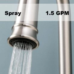 Glenshire Single-Handle Pull-Down Sprayer Kitchen Faucet With Reflex And Power Clean In Spot Resist Stainless -Master Lock Store f8d01541172f445f11bb3dc05976cccf 1800x1800